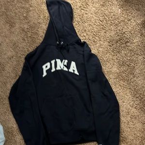 Black Pima Champion hoodie